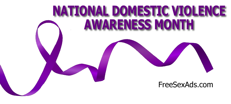 National Domestic Violence Awareness Month is observed in October